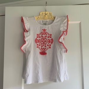 Max Studio baby summer top with cap sleeves